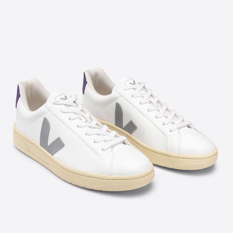 Zapatillas Veja Hombre Madrid - Urca Tenis Blancas Gris Moradas ES602902